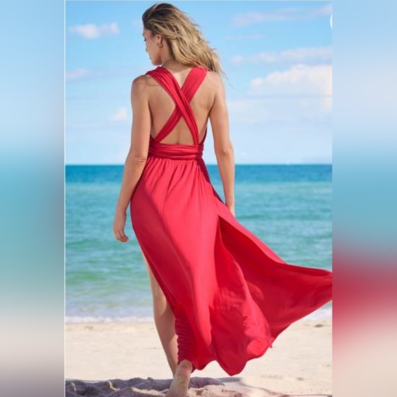 Women's Maxi dress - Picture 2 of 3